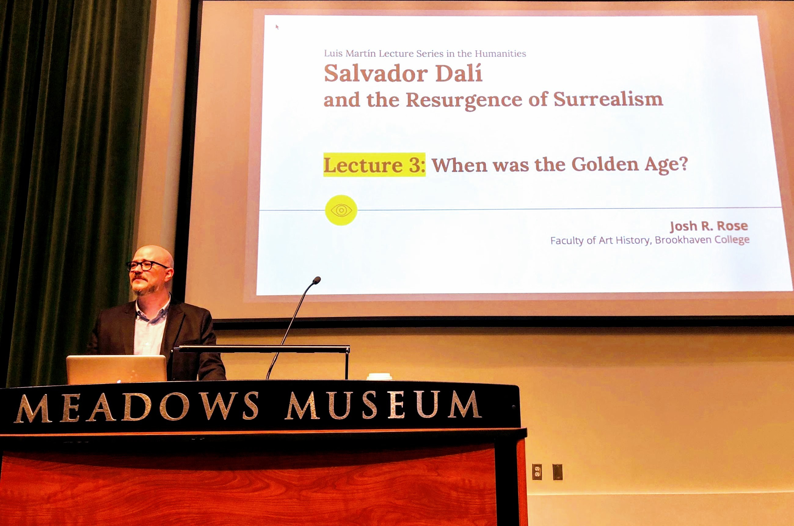 Presenting at the Meadows Museum